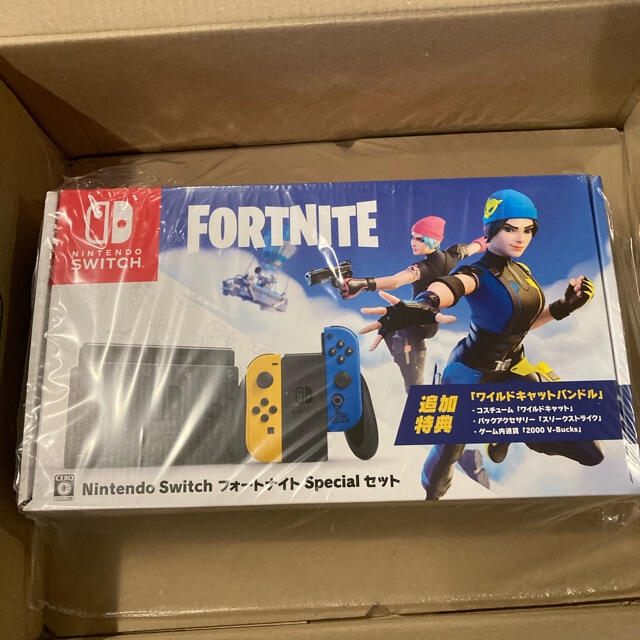 新品未開封 Switch 任天堂 スイッチ 本体 FORTNITE