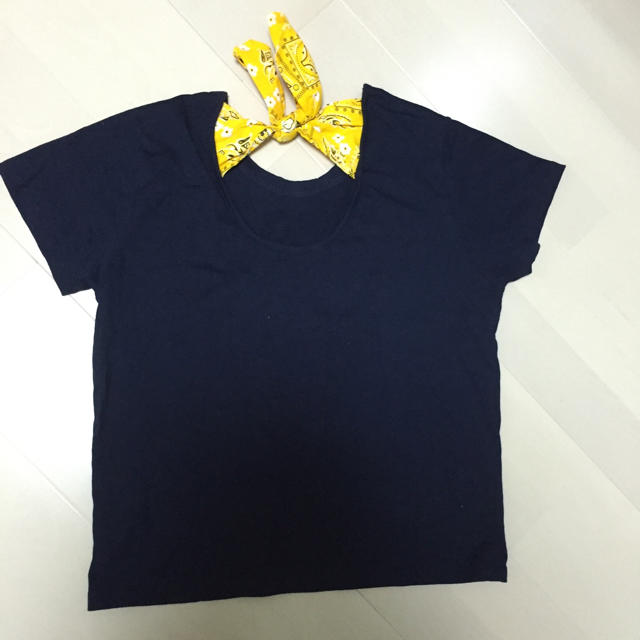 RODEO CROWNS(ロデオクラウンズ)のRODEO バンダナT 取置き レディースのトップス(Tシャツ(半袖/袖なし))の商品写真