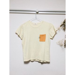 フォーティーファイブアールピーエム(45rpm)の45rpm Tシャツ　cotton100% ナチュラル(Tシャツ(半袖/袖なし))