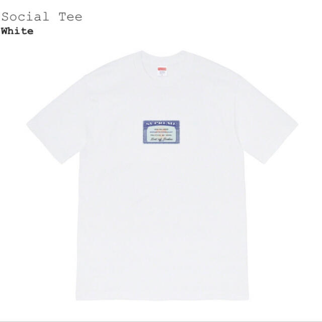 Supreme Social Tee Tシャツ   Lサイズ