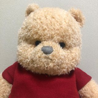 クマノプーサン(くまのプーさん)のプーと大人になった僕　リアルサイズぬいぐるみ(ぬいぐるみ)