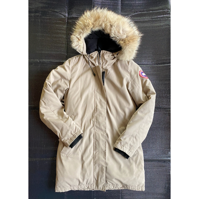 CANADA GOOSE カナダグース ヴィクトリアパーカー SP ベージュ-売筋