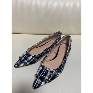 ザラ(ZARA)のZARAツィードシューズ　35   美品(その他)