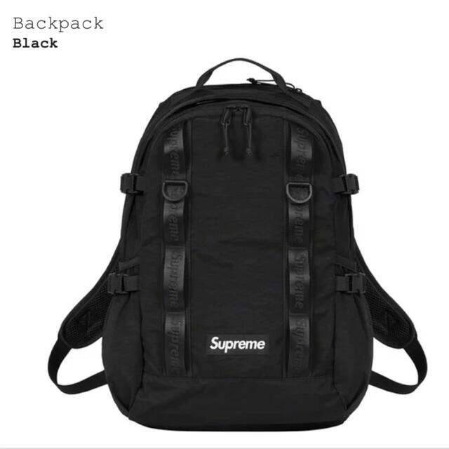 【新品】Supreme Backpack Black