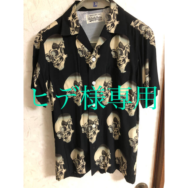 wackomaria ghost skull aloha shirts