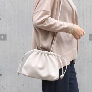 ドゥーズィエムクラス(DEUXIEME CLASSE)のCELERI BAG ホワイト(ショルダーバッグ)