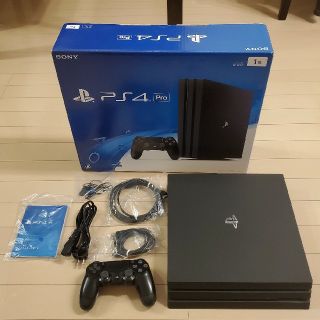 プレイステーション4(PlayStation4)の美品 PS4 pro CHU-7000B(家庭用ゲーム機本体)