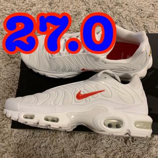 ナイキ(NIKE)のSupreme Nike Air Max Plus White 27.0(スニーカー)