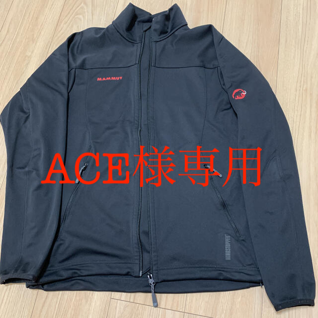 MAMMUT 　ソフトシェル　プリズムジャケット　メンズ　WINDSTOPPER