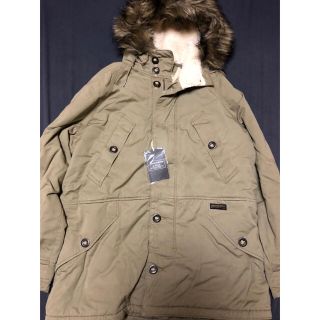 アバクロンビーアンドフィッチ(Abercrombie&Fitch)のシェルパラインドコットンパーカー　期間限定値下げ中(ダウンジャケット)