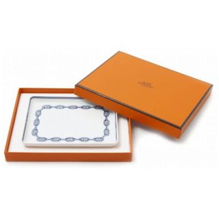 エルメス(Hermes)の【HERMES】シェーヌダンクル スクエアプレート(食器)