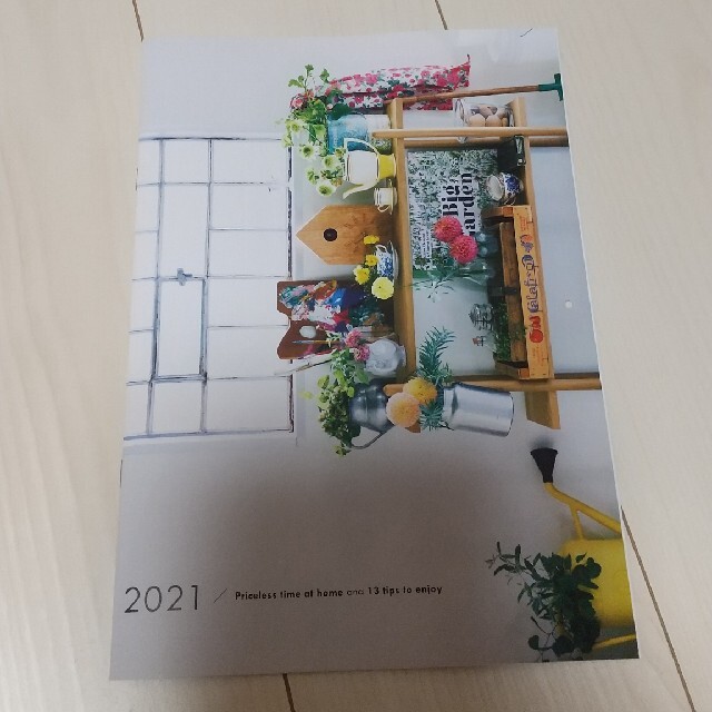 サンキュ 付録カレンダー 2021 インテリア/住まい/日用品の文房具(カレンダー/スケジュール)の商品写真