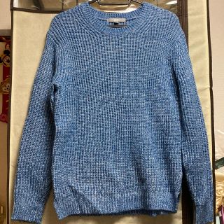 ユニクロ(UNIQLO)のユニクロ水色ニット(ニット/セーター)