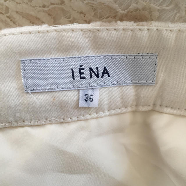 IENA(イエナ)のイエナ♡白レーススカート レディースのスカート(ミニスカート)の商品写真