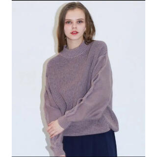 アメリヴィンテージ(Ameri VINTAGE)の☆ STUDIOUS×AMERI別注 OPEN CABLE KNIT(ニット/セーター)