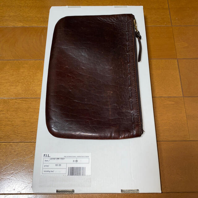 visvim レザーバンクポーチ Leather Bank Pouch