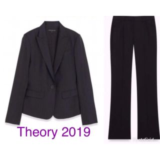 セオリー(theory)の2019 セオリー パンツスーツ セットアップ ネイビー 【定価79,920円】(スーツ)