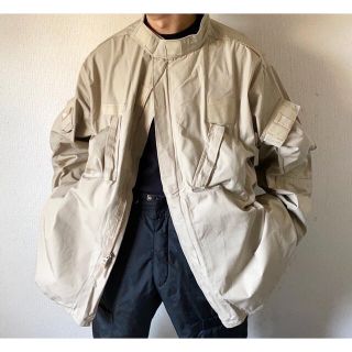 マルタンマルジェラ(Maison Martin Margiela)の希少サイズ xxxl 米軍実物 BDU ヘリクルー シビリアンジャケット(ミリタリージャケット)