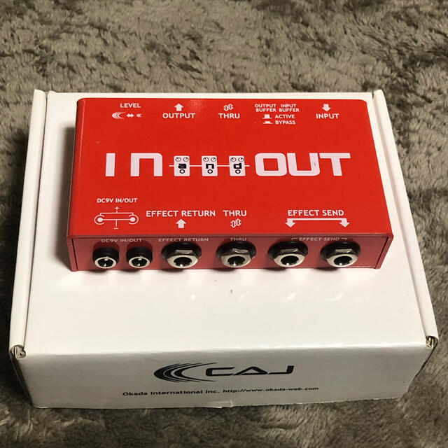 IN AND OUT    CUSTOM AUDIO JAPAN