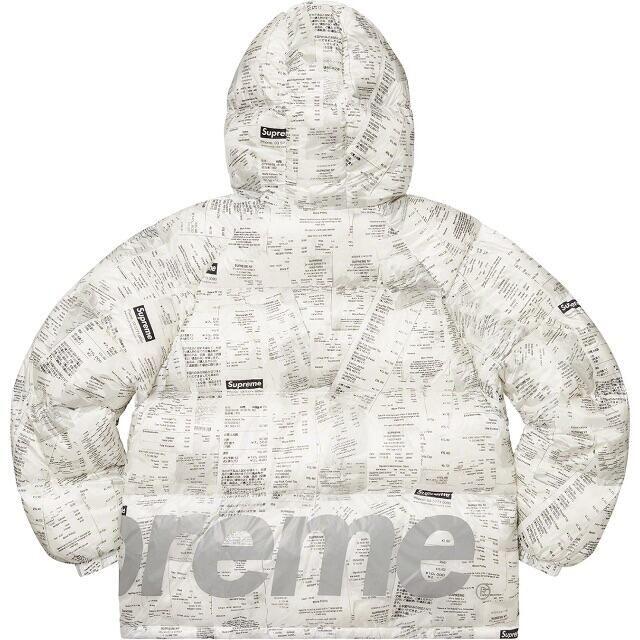 Supreme Hooded Down Jacket Receipts ダウン