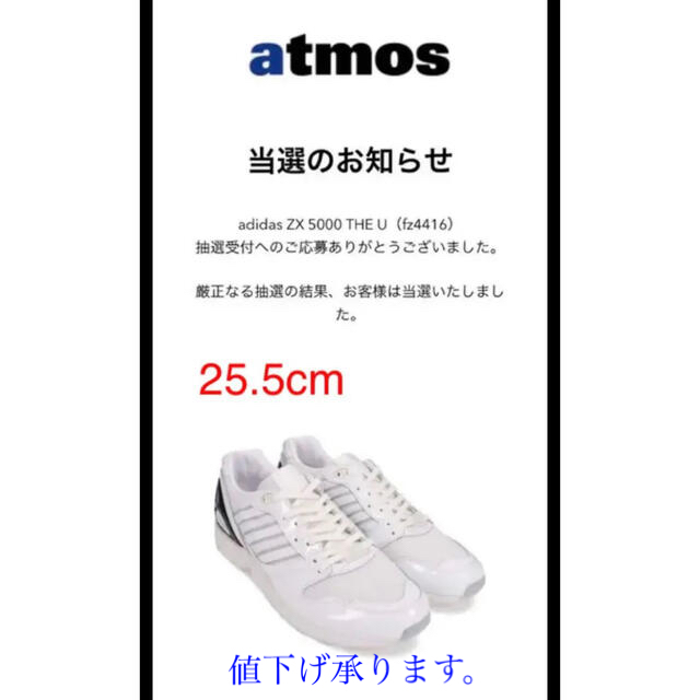 靴/シューズ【新品未使用】adidas ZX5000 THE U