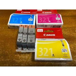 キヤノン(Canon)のCanon純正プリンターインクBCI-320、BCI-321(PC周辺機器)
