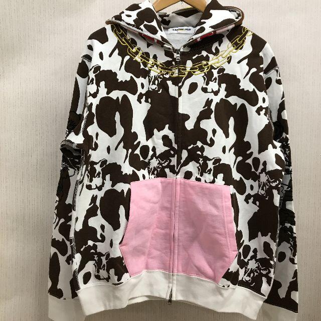 A BATHING APE　ホルスタインパーカー　サイズM 1