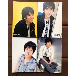 アラシ(嵐)の嵐　Time 二宮和也 フォトセット 公式写真4枚セット(アイドルグッズ)