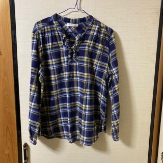 ネイビーナチュラル(navy natural)のネルシャツ(シャツ/ブラウス(長袖/七分))