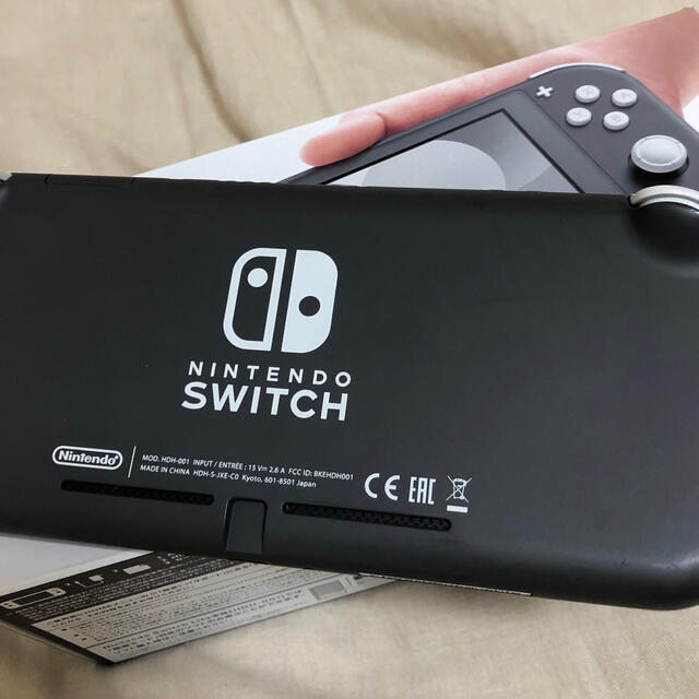 Nintendo switch Lite グレー