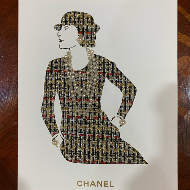 CHANEL(シャネル)のシャネルオリジナルクリスマスカード エンタメ/ホビーのアニメグッズ(カード)の商品写真