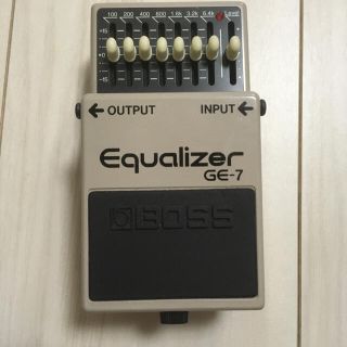 ボス(BOSS)のBOSS Equalizer GE-7(エフェクター)