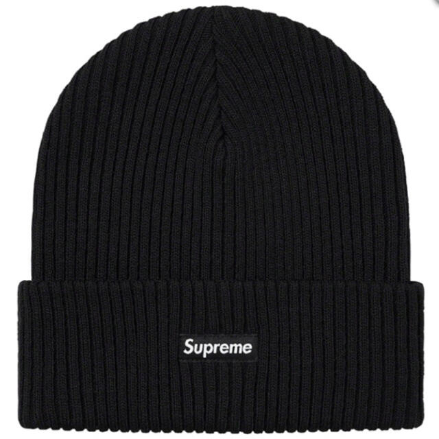 20fw Supreme Wide Rib Beanie ブラック 新品 正規品