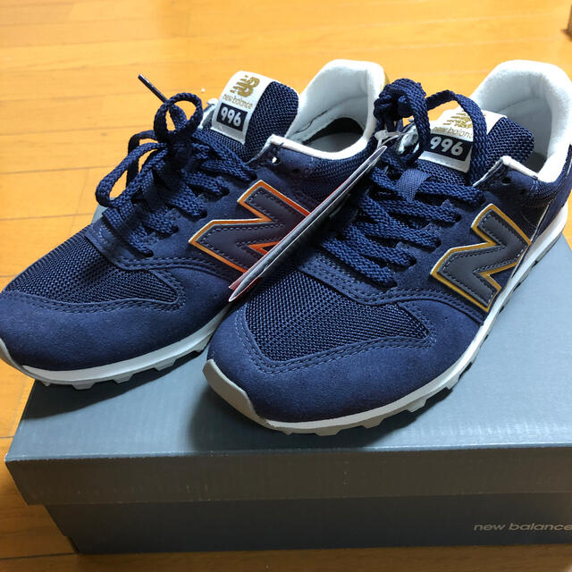 New Balance(ニューバランス)の【新品】ニューバランス　WL996 22.5cm ネイビー レディースの靴/シューズ(スニーカー)の商品写真