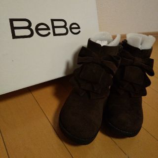 ベベ(BeBe)のh.h様専用☆新品箱付きBeBe　プチボワベール　ブーツ　17cm(ブーツ)