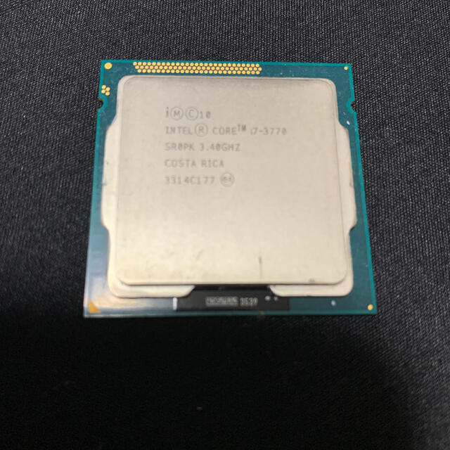 intel CPU core i7 3770