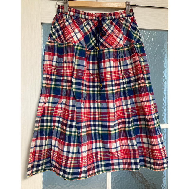 CUBE SUGAR(キューブシュガー)のキューブシュガー　チェックスカート レディースのスカート(ひざ丈スカート)の商品写真