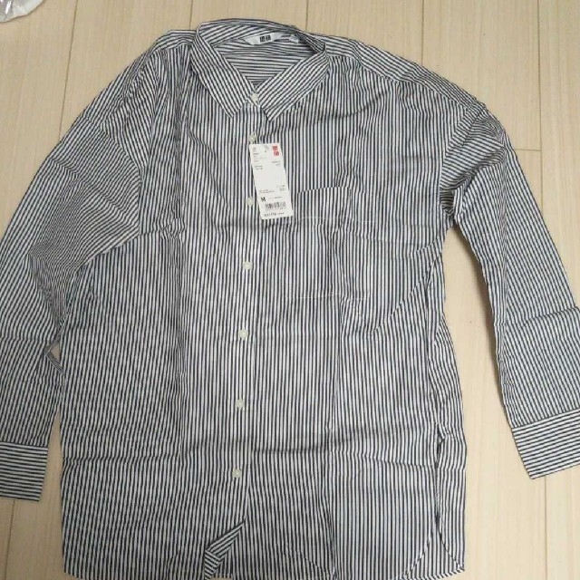 UNIQLO(ユニクロ)のユニクロ カッターシャツ ストライプ レディースのトップス(シャツ/ブラウス(長袖/七分))の商品写真