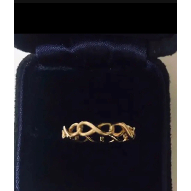 中華のおせち贈り物 Tiffany & Co. - ティファニー　K18  インフィニティ　リング  指輪 リング(指輪)
