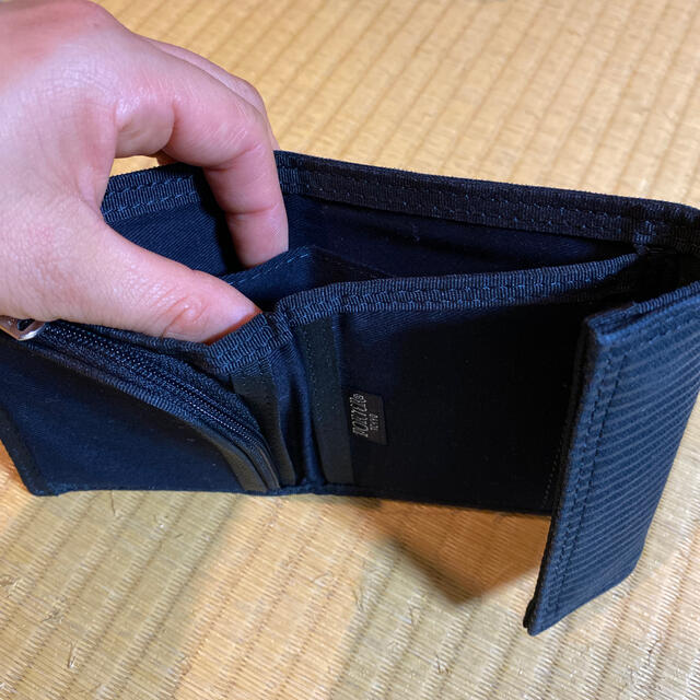 PORTER(ポーター)のporter 財布　黒ストライプ　ポーター メンズのファッション小物(折り財布)の商品写真