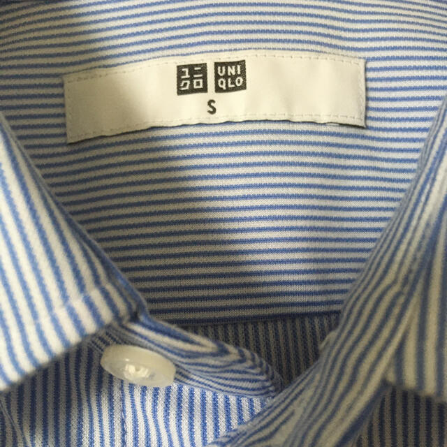 UNIQLO(ユニクロ)のファインクロスコンフォートストライプシャツ（レギュラー・長袖） メンズのトップス(シャツ)の商品写真
