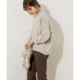 ナチュラルクチュール(natural couture)のnatural couture  裏毛プルオーバー(トレーナー/スウェット)