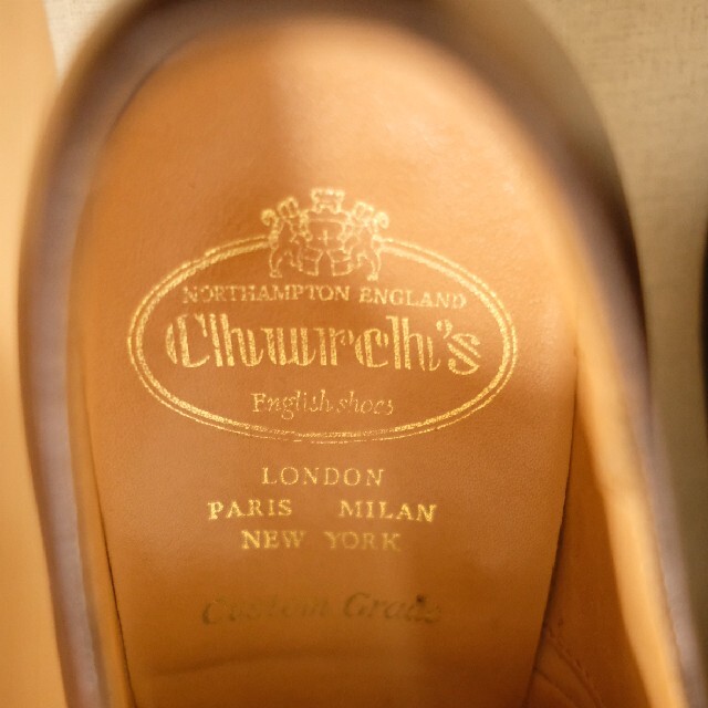 Church's(チャーチ)のChurch's 60F コンサル ダークブラウン チャーチ ストレートチップ メンズの靴/シューズ(ドレス/ビジネス)の商品写真