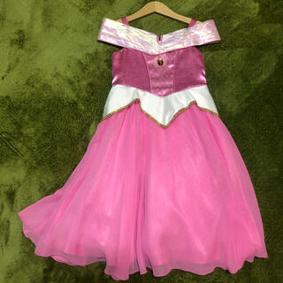 オーロラヒメ(オーロラ姫)のディズニーランド　ドレス　オーロラ姫　100 (ドレス/フォーマル)