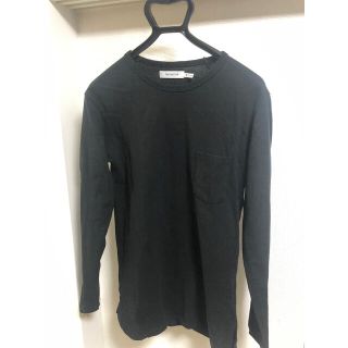 ノンネイティブ(nonnative)の19SS nonnative DWELLER L/S TEE 黒　サイズ0(Tシャツ/カットソー(七分/長袖))