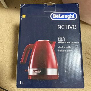 デロンギ(DeLonghi)の【naomi様専用】デロンギ　アクティブ　電気ケトル(電気ケトル)