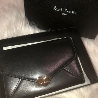 ポールスミス(Paul Smith)の【最終値下げ】PaulSmith ポールスミスカードケース　名刺入れ　ラブレター(名刺入れ/定期入れ)