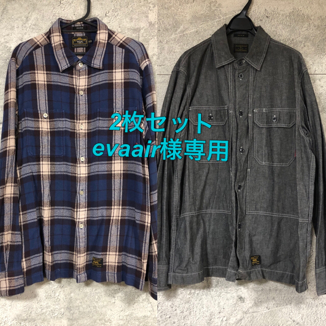 W)taps(ダブルタップス)の2枚セット　wtaps 13AW union  14ss UTILITY XL メンズのトップス(シャツ)の商品写真