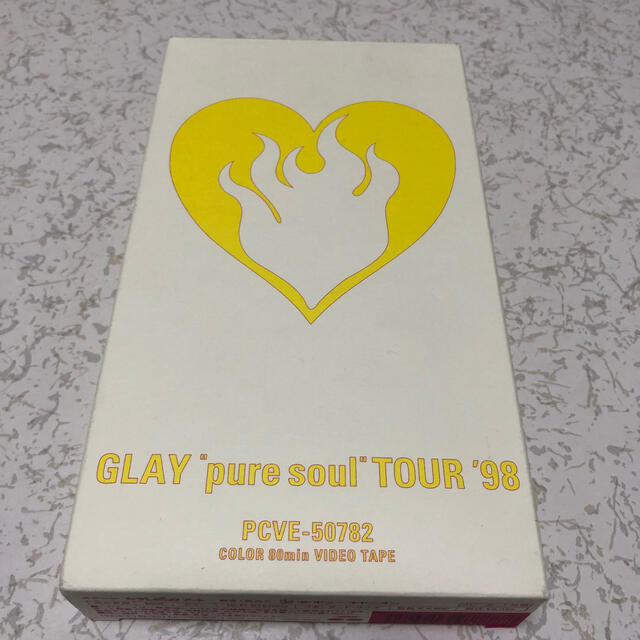 GLAY pure soul ¨TOUR¨ ´98 VHS ビデオ　80分