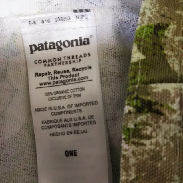 patagonia(パタゴニア)のきい様専用ですレア✨花柄✰patagoniaパタゴニア✰オールプリント レディースのバッグ(トートバッグ)の商品写真
